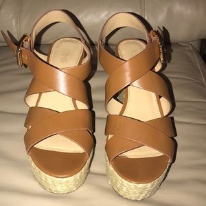 Michael Kors wedge sandals